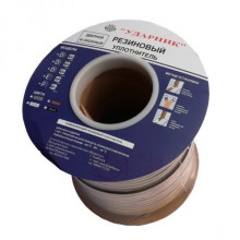 Уплотнитель D профиль 21*15 50 м (черный)